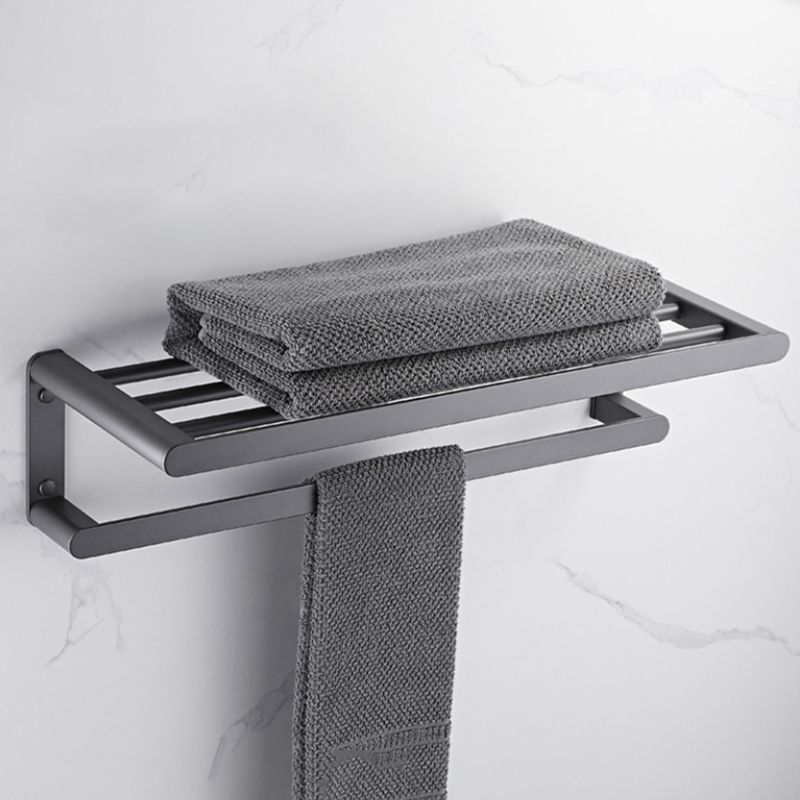 Lisslune | Modern Stainless Steel Towel Ring Bathroom Set Bathroom Shelf Bathroom Accessories Set