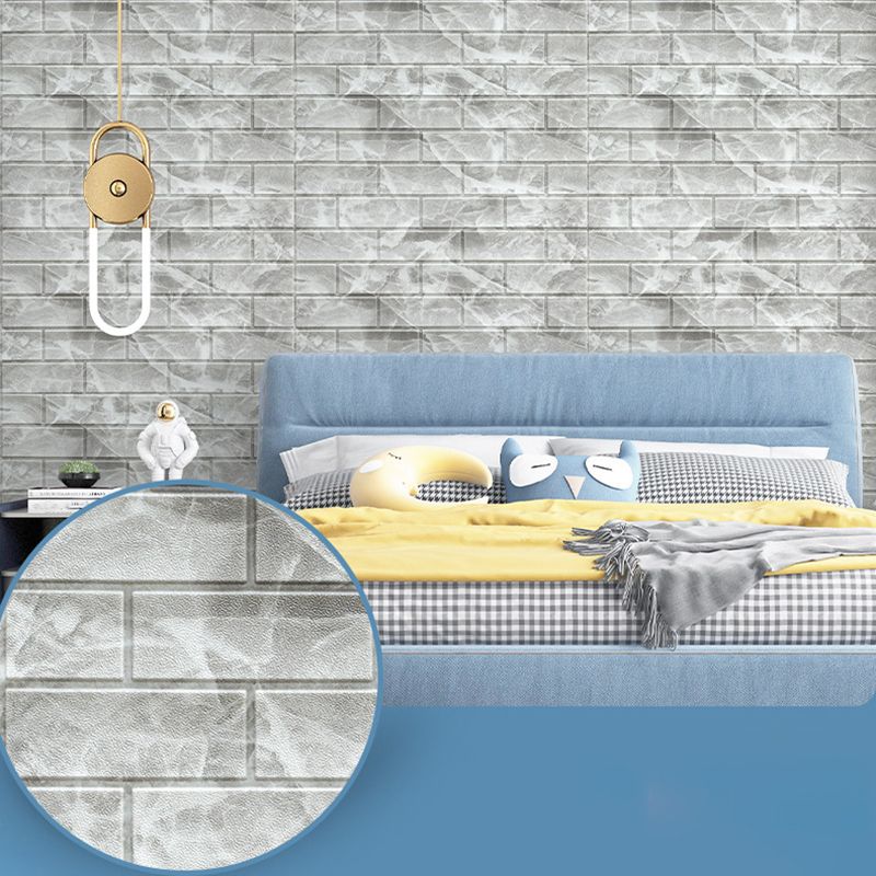 Lisslune | Industrial Wall Panel, 3D Brick Bathroom Wall Panels Set of 2