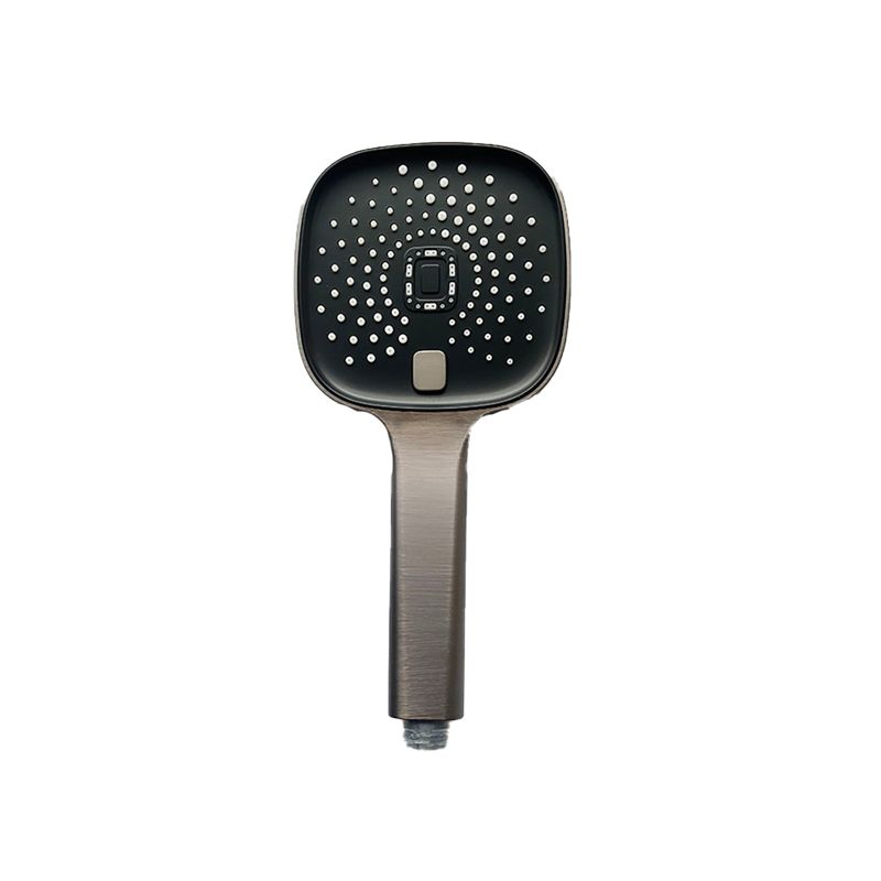Lisslune | Black Large Shower Head Standard Spray Pattern with Hand Shower