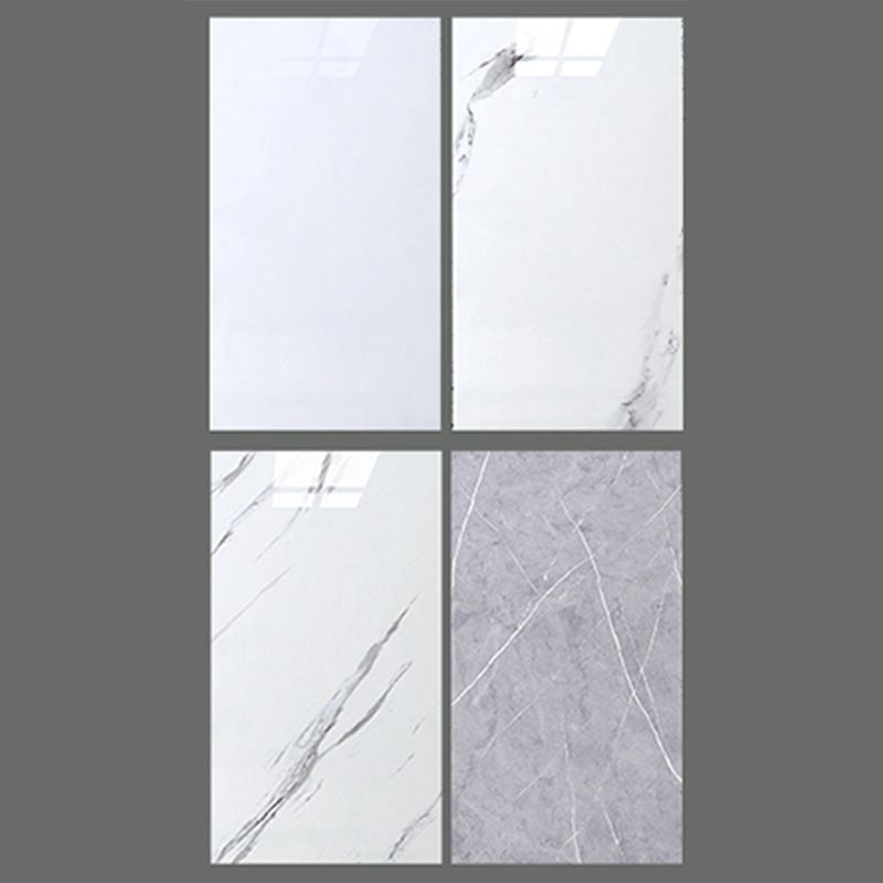 Lisslune | Rectangular Peel-and-Stick Tiles PVC Single Tile for Kitchen and Bathroom