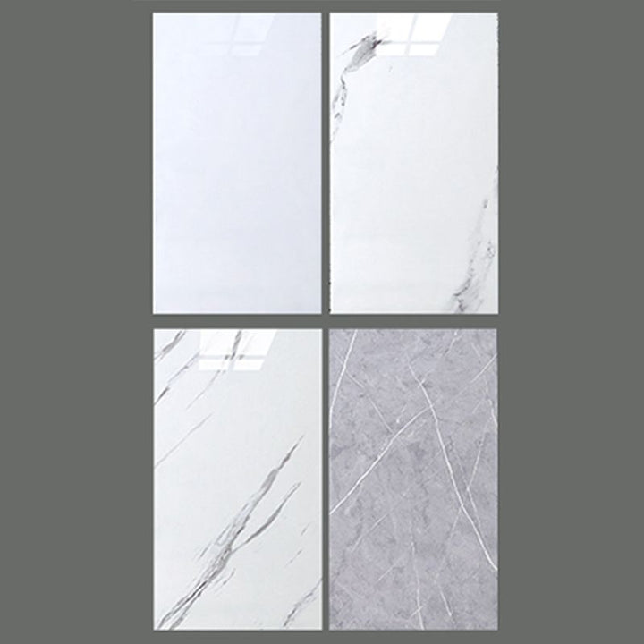Lisslune | Rectangular Peel-and-Stick Tiles PVC Single Tile for Kitchen and Bathroom