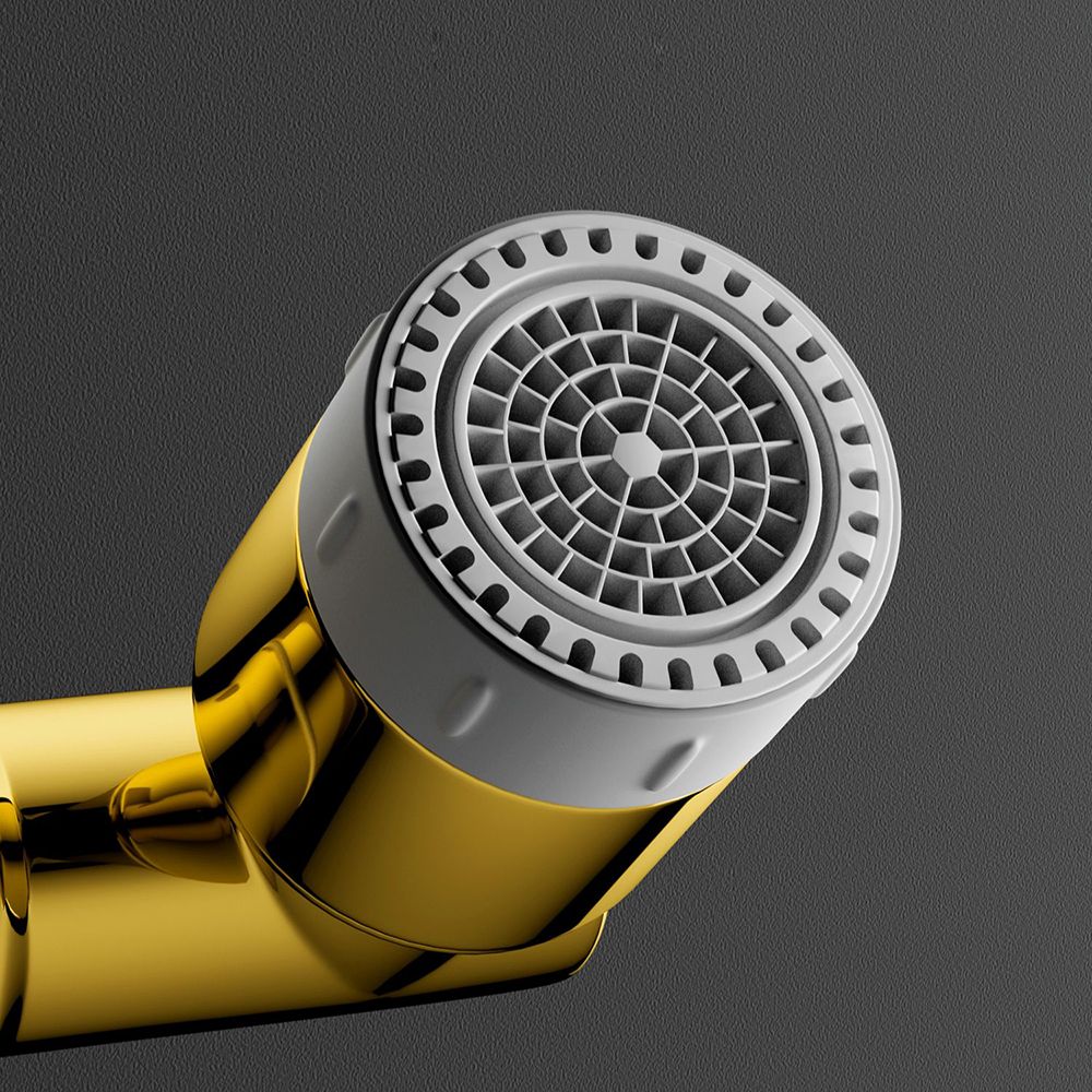 Lisslune | Glam Bathroom Single-Lever Mixer Brass Faucet Sink Basin Faucet