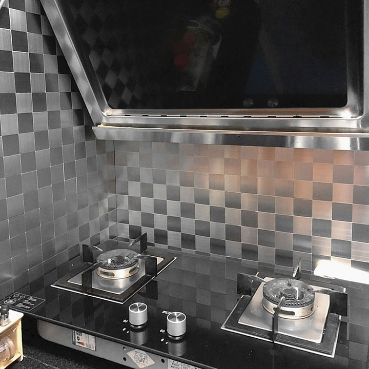 Lisslune | Square Peel & Stick Mosaic Tile Waterproof Mosaic Tiles Wallpaper
