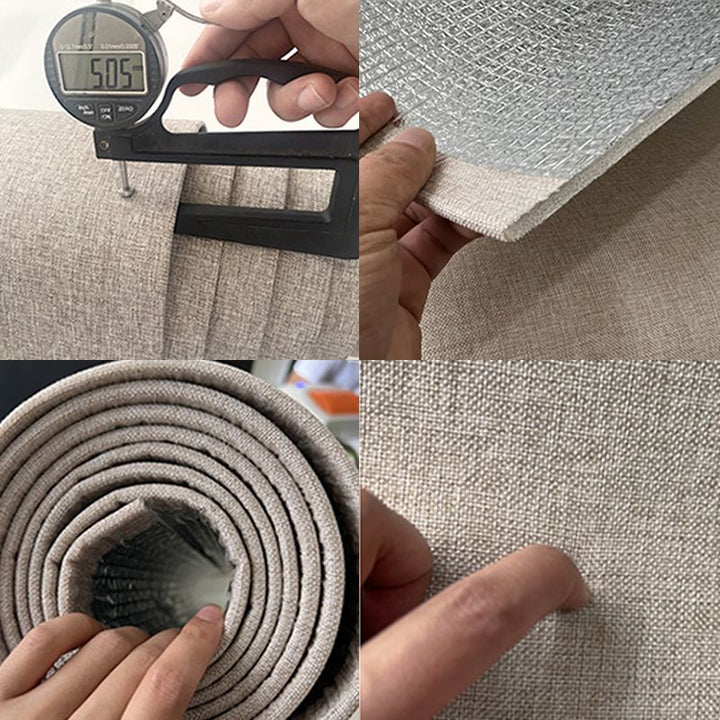 Lisslune | Waterproof XPE foam wall covering Mat texture wall covering