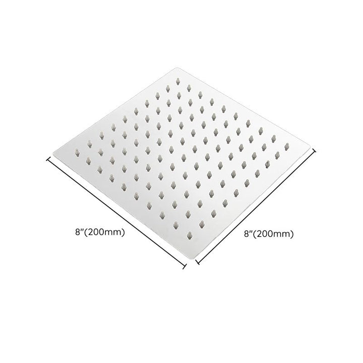 Lisslune | Modern Shower Head Combination Double Shower Head Stainless Steel Wall Mounted Shower Head