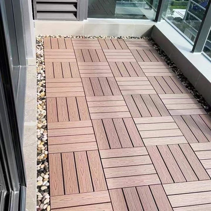 Lisslune | Connectable terrace tiles composite terrace tiles for outdoor use