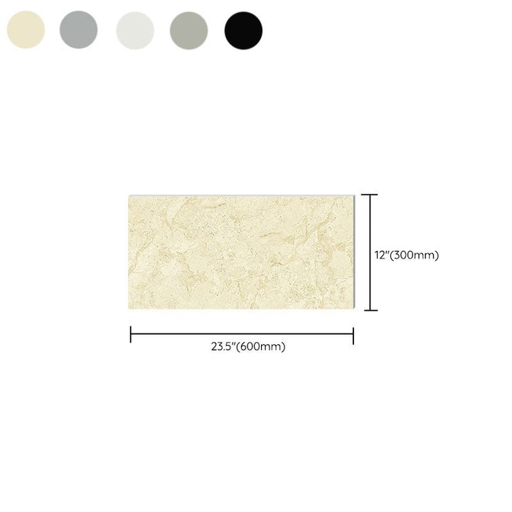 Lisslune | Single Tile Peel and Stick Wall Tile Modern Peel and Stick Wall Tile with Waterproof