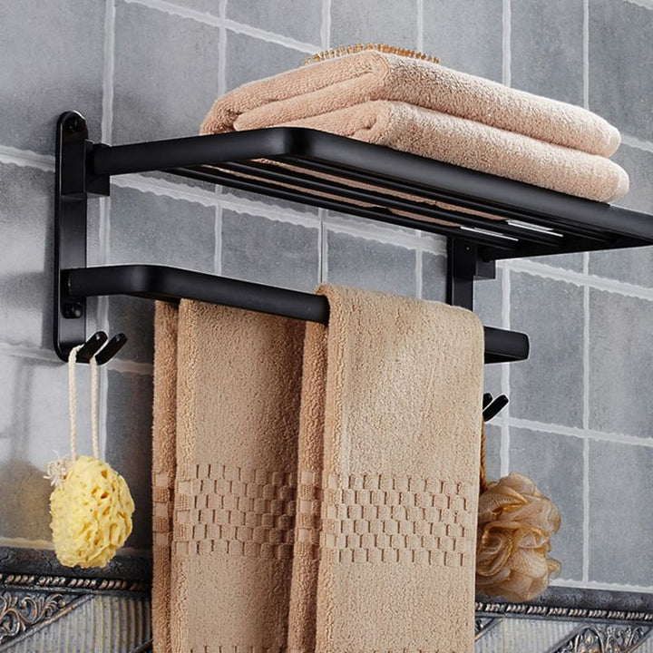Lisslune | Modern Bathroom Accessories Hardware Set Black Accessories Hardware Set