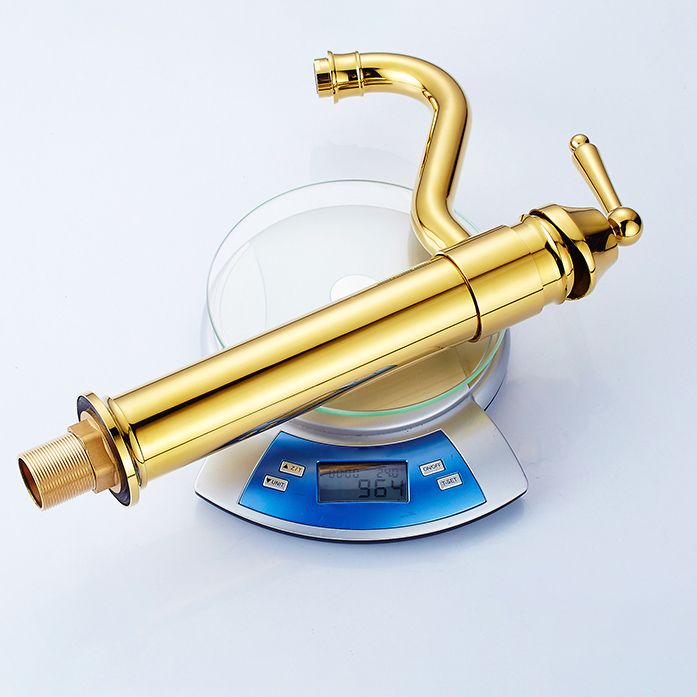 Lisslune | Farmhouse Widely Distributed Bathroom Faucet Vintage Single Hole Sink Faucet