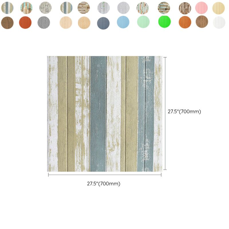 Lisslune | Farmhouse Wall Plank 3D Brick Bedroom and Living Room Wall Panel Set of 10