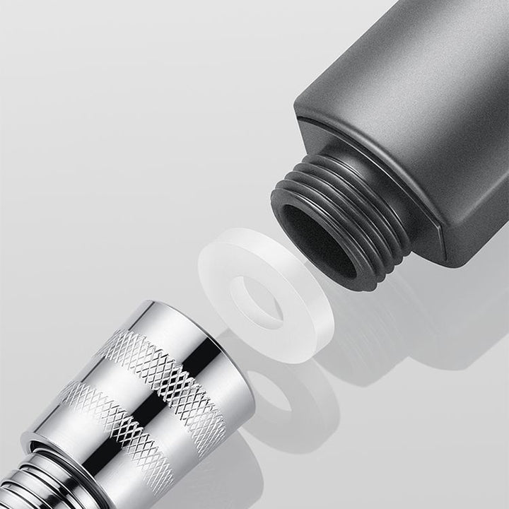 Lisslune | 5-Spray Pattern Handheld Shower Head High Flow Wall Mounted Shower Head