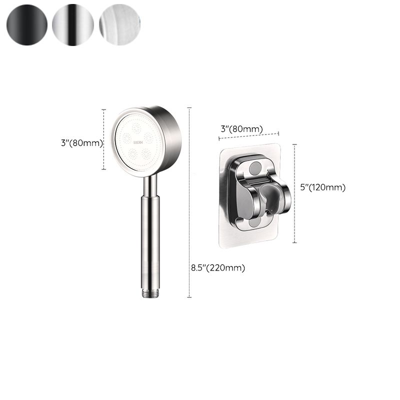Lisslune | Classic Round Shower Head Metal Standard Handheld Shower Head
