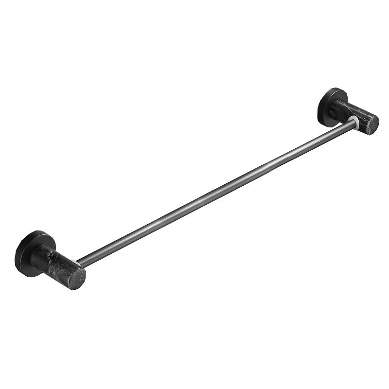 Lisslune | Metal and Marble Bathroom Accessories as a Single Item or as a Set in Black