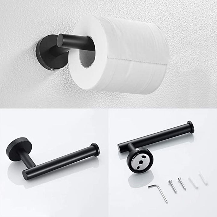 Lisslune | Traditional 2-piece bathroom hardware set towel ring/paper holder