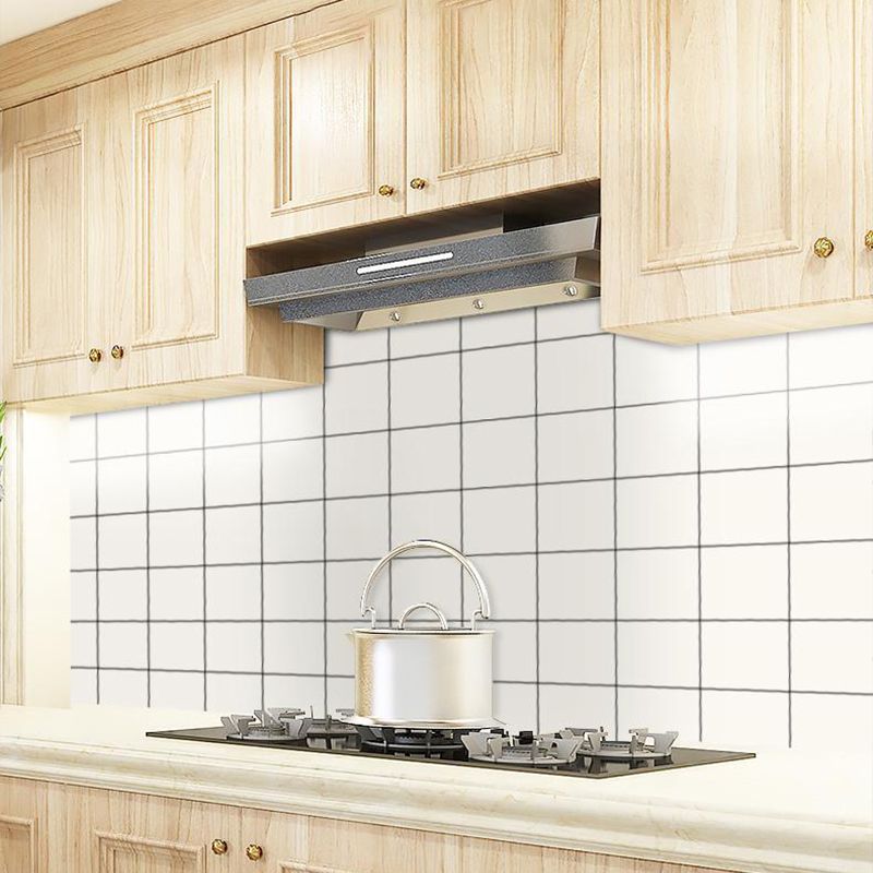 Lisslune | Modern Peel and Stick Back Wall Tiles Made of Plastic Wallpaper for the Kitchen