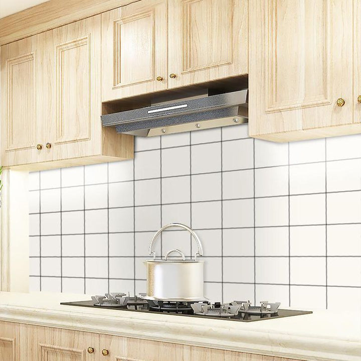 Lisslune | Modern Peel and Stick Back Wall Tiles Made of Plastic Wallpaper for the Kitchen
