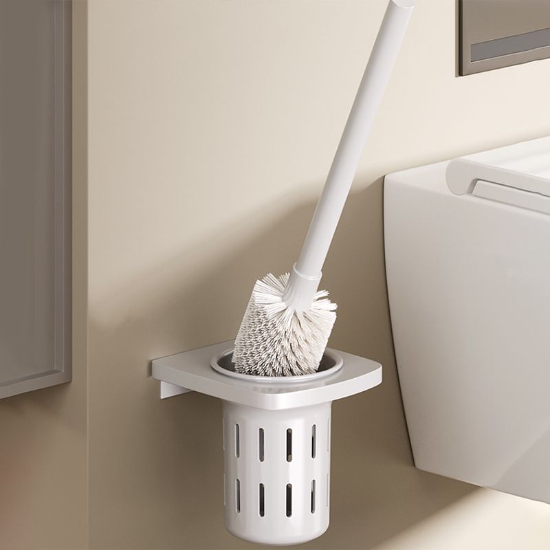 Lisslune | Contemporary Bathroom Hardware Set in White with Bath Shelf/Towel Holder/Paper Holder