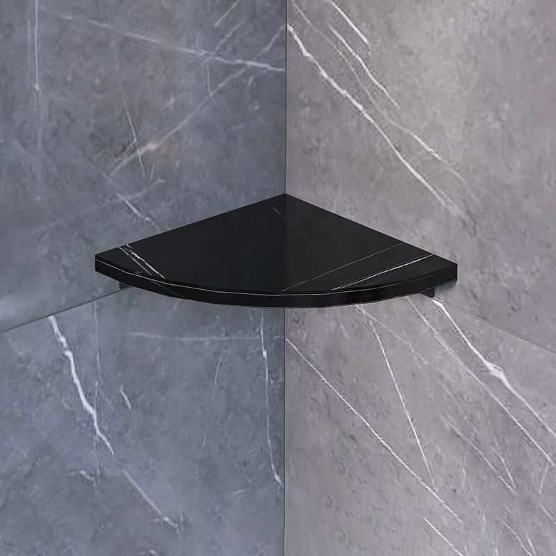 Lisslune | 3-piece modern bathroom accessory set marble and metal bathroom shelf