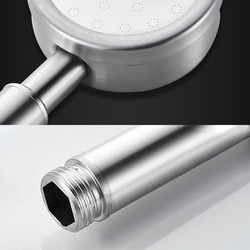 Lisslune | Stainless Steel Shower Head Modern Style Round-Shaped Shower Head