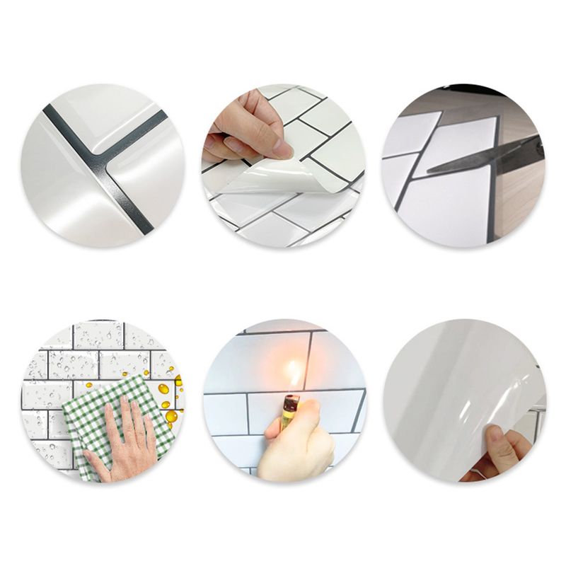 Lisslune | Modern Field Tile Waterproof Peel and Stick Wall Tile for the Kitchen