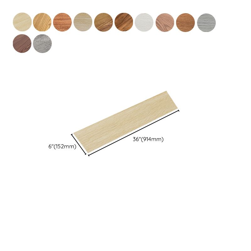 Lisslune | Peel and Stick Vinyl Flooring Matte Vinyl with Wood Look
