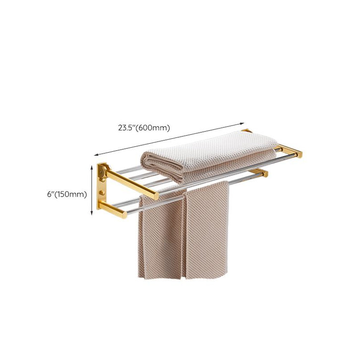 Lisslune | Modern Bathroom Hardware Towel Bar Bath Shelf Bathroom Accessories Set