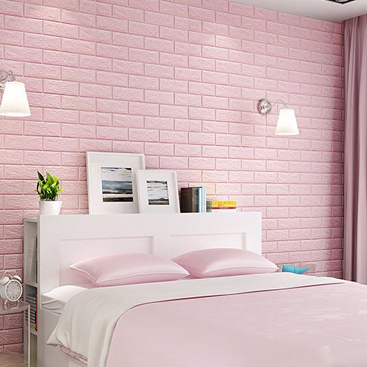 Lisslune | 3D-embossed wall panels Color Waterproof Foam Interior wall tile