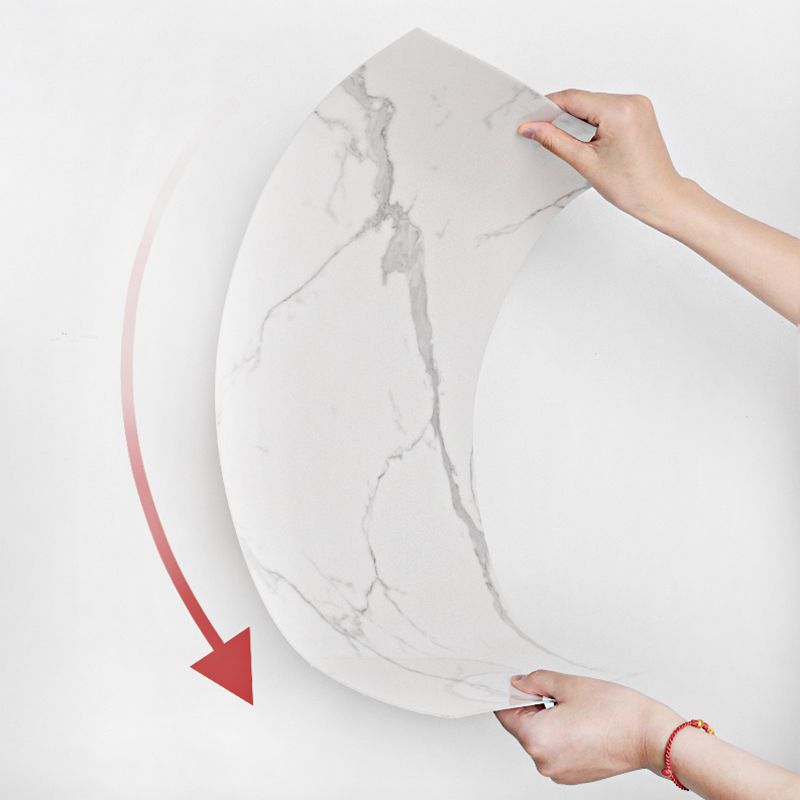 Lisslune | PVC rectangular wallpaper Modern removable and stick-on backsplash tile