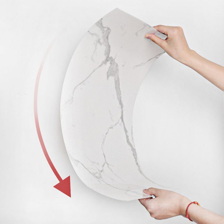 Lisslune | PVC rectangular wallpaper Modern removable and stick-on backsplash tile