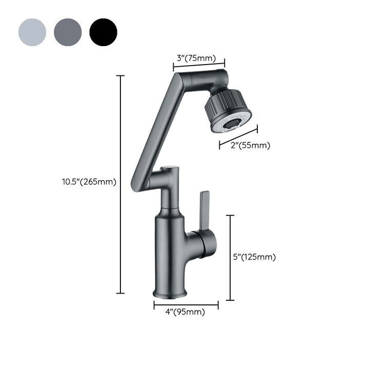 Lisslune | Contemporary Style Faucets Single Lever Basin Taps