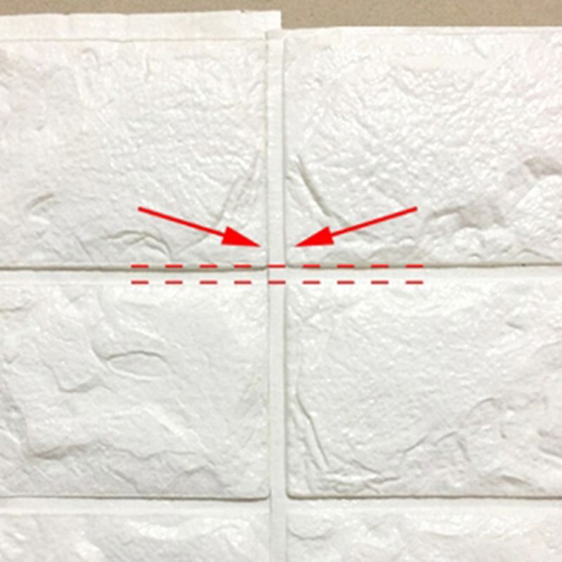 Lisslune | Modern Wall Access Panel PVC 3D-embossed Peel and Stick Soundproof Cladding