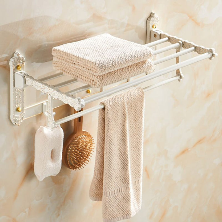 Lisslune | Traditional Bathroom Accessories Set White Bathroom Accessories Hardware Set
