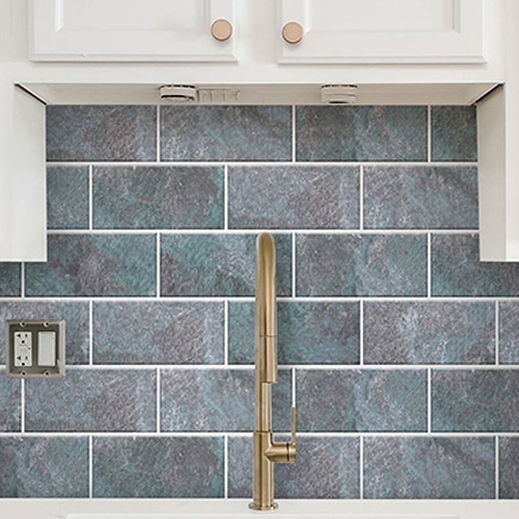 Lisslune | Modern Peel & Stick Subway Tiles PVC Wallpaper for Kitchen Backsplash