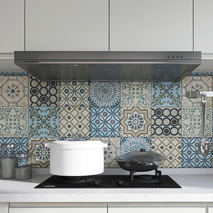 Lisslune | Modern Multicolor Peel/Stick Back Wall Tile PVC Peel and Stick Back Wall Tile