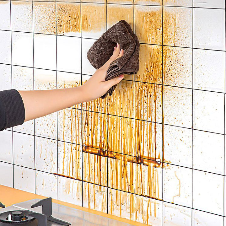 Lisslune | Rectangular PVC 12" X 23" 6-Pack Peel and Stick Wall Tile Kitchen and Bathroom Back Splash