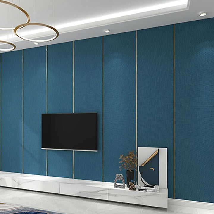 Lisslune | 3D-embossed splash guard panels peel and stick solid color wall cladding