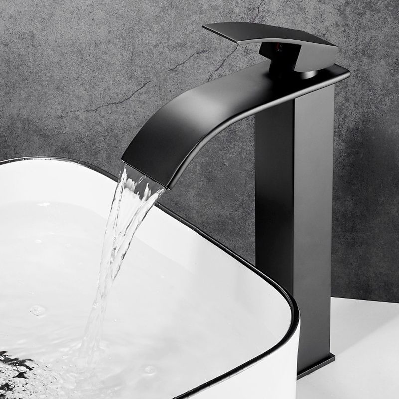 Lisslune | Vessel Sink Faucets Single Lever Mixer Modern Faucets for the Bathroom