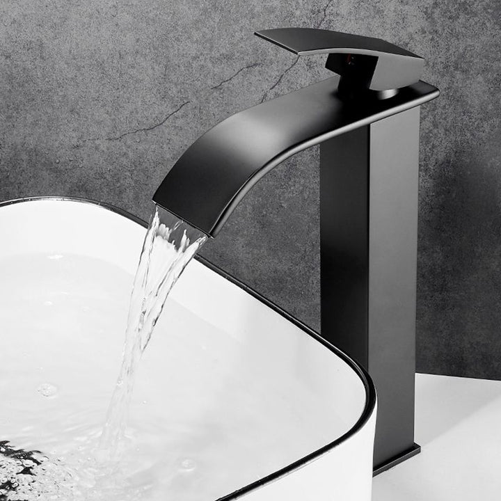 Lisslune | Vessel Sink Faucets Single Lever Mixer Modern Faucets for the Bathroom