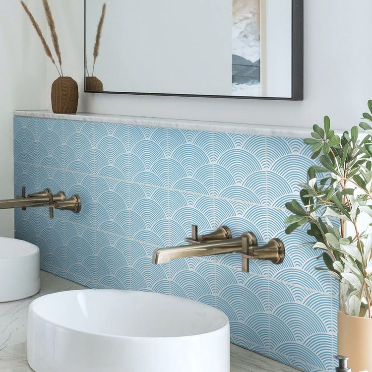 Lisslune | Modern Mosaic Tile Peel and Stick Tile Pvc Kitchen Backsplash Peel and Stick Wall Tile