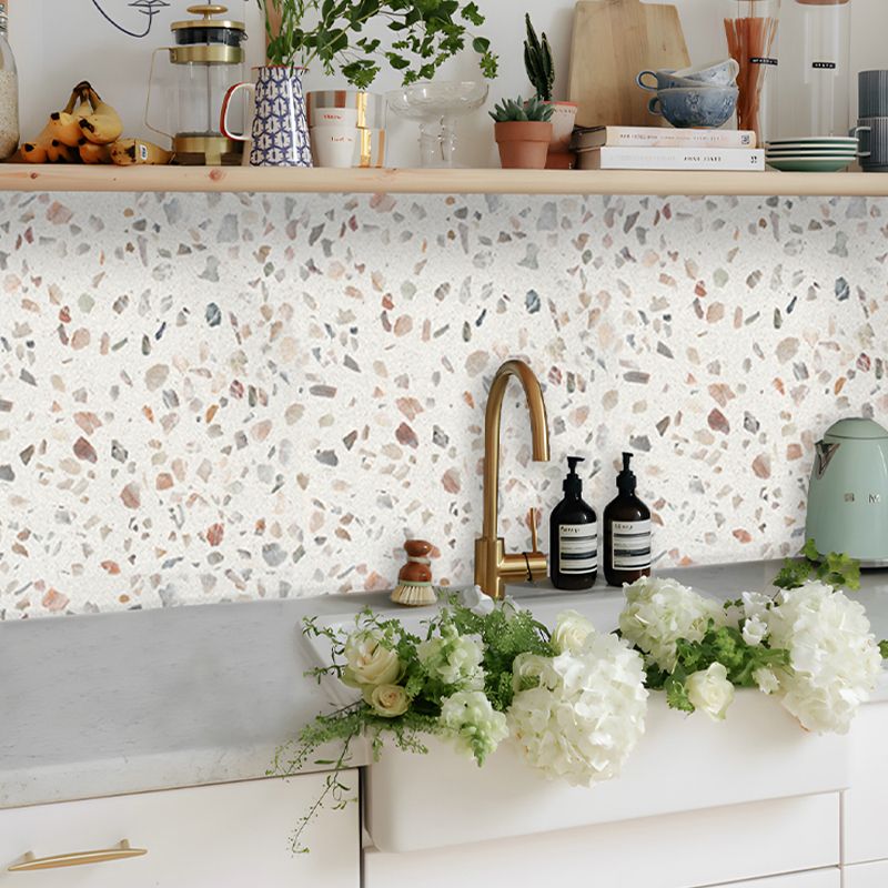 Lisslune | Plastic Peel and Stick Wall Tile Modern Easy Peel and Stick Tile