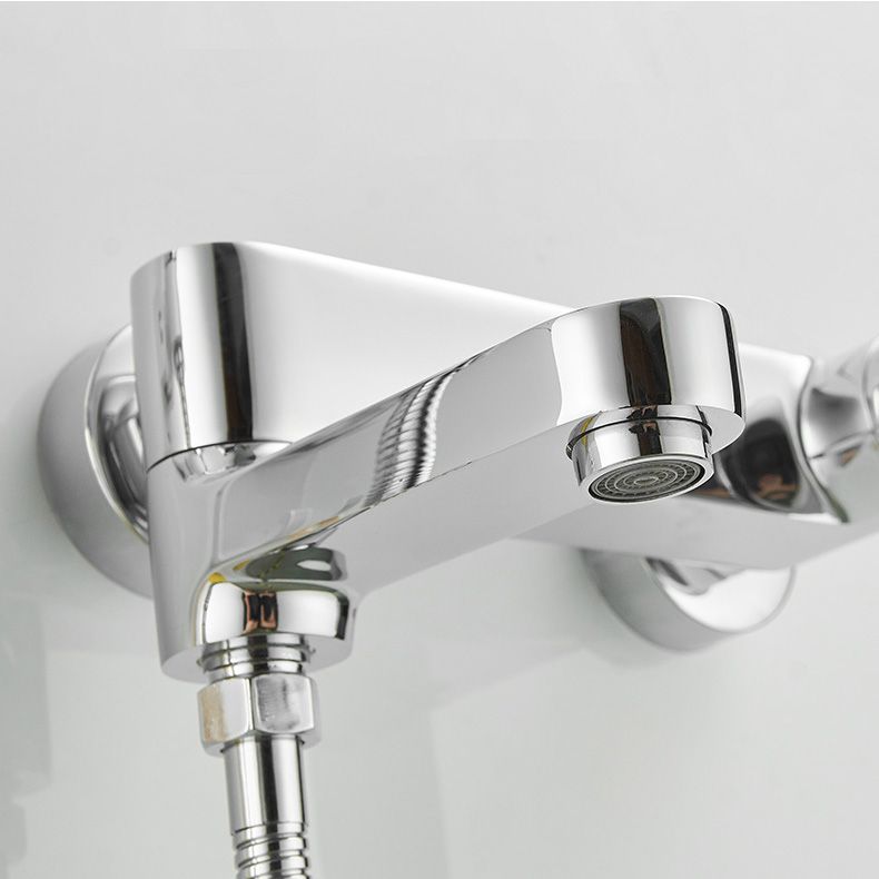 Lisslune | Modern Lever Mixer Bathtub Faucet Wall Mounted Bathtub Faucet