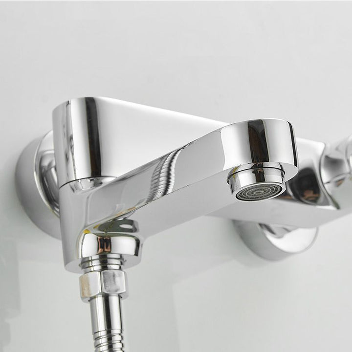 Lisslune | Modern Lever Mixer Bathtub Faucet Wall Mounted Bathtub Faucet