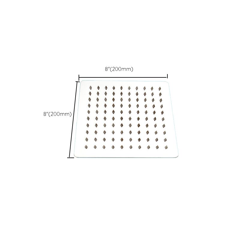 Lisslune | Large Shower Head 304 Stainless Steel Standard Spray Pattern Fixed Shower Head