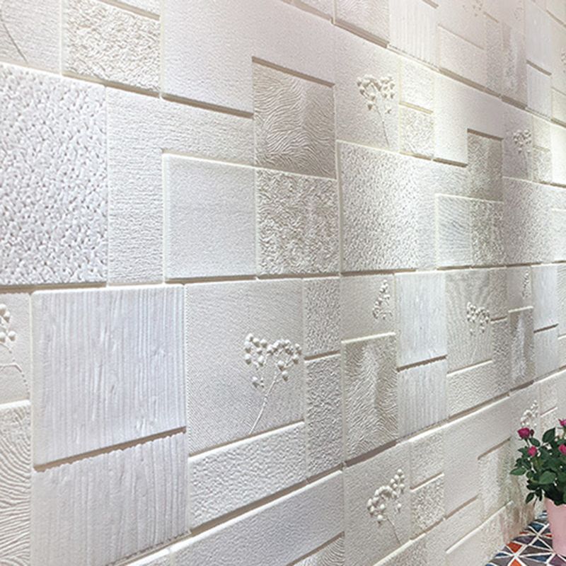 Lisslune | Industrial Wall Plank 3D Brick Bathroom Living Room Wall Panel Set of 1