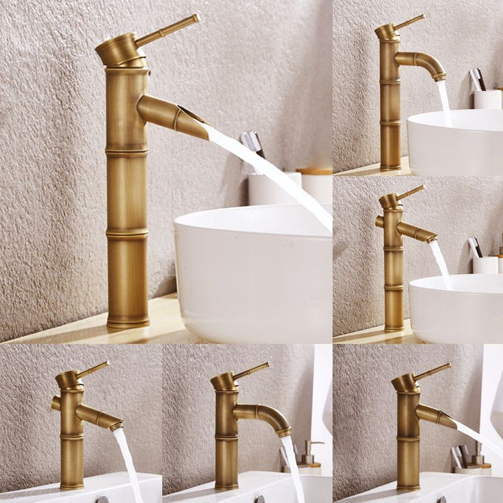 Lisslune | Country House Style Basin Mixer Single Hole Bathroom Fitting