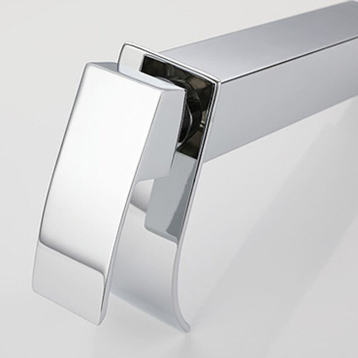 Lisslune | Waterfall Faucet Sink Bathroom Faucet Light Luxury Sink Faucet