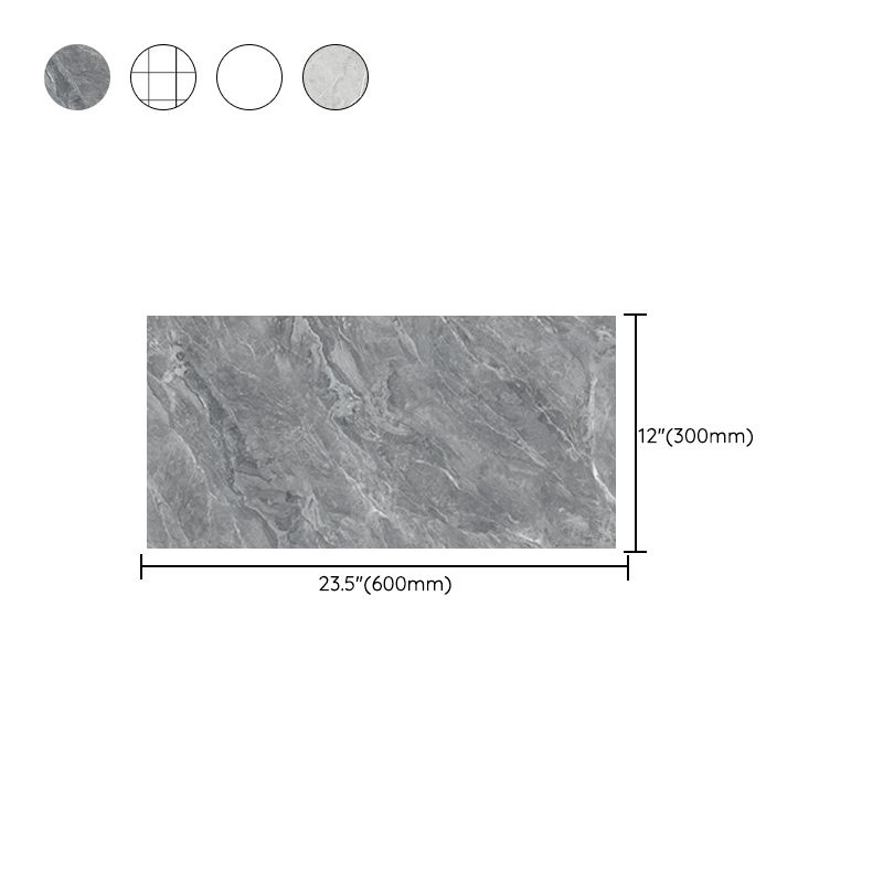 Lisslune | Modern 3D Peel and Stick Field Tiles Rectangular Peel and Stick Tiles
