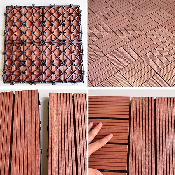Lisslune | Connectable terrace tiles composite terrace tiles for outdoor use