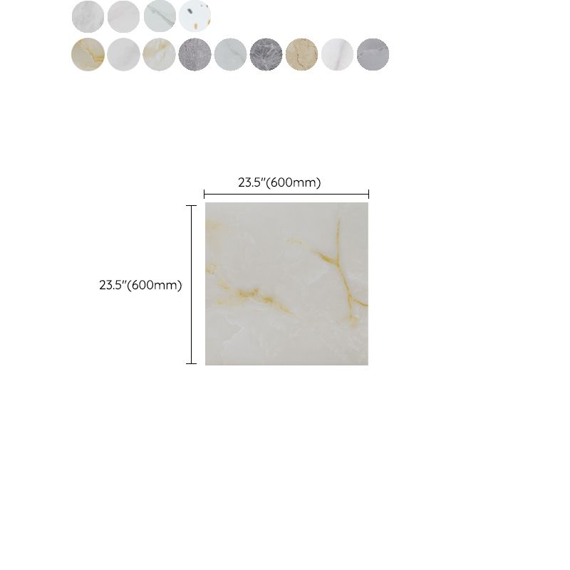 Lisslune | Modern Indoor Vinyl Flooring Peel and Stick Marble Print Vinyl Flooring