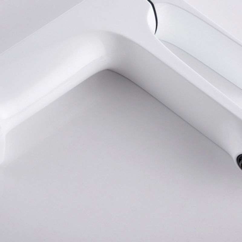 Lisslune | Modern Bathroom Faucet Brass Deep Arc Lever Handle with Faucet Hose